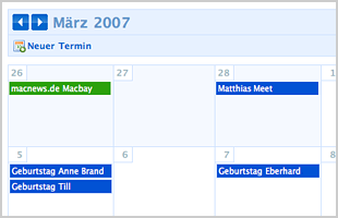 Macbay Kalender